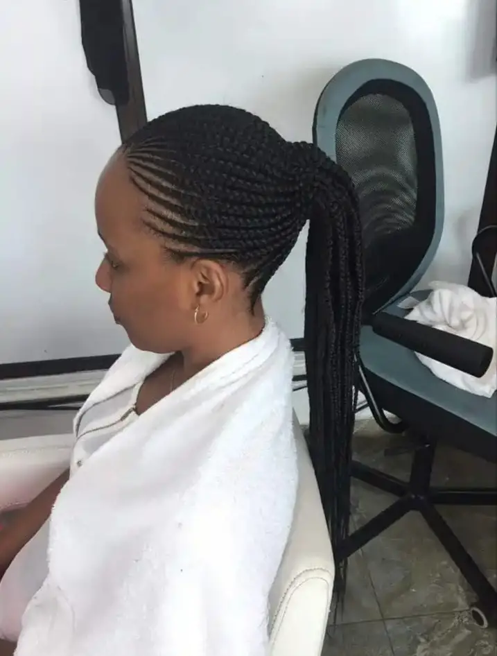 Abuja lines hairstyle