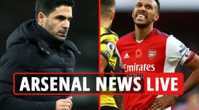 Preparation for life without AUBAMAYANg as arsenal offer a midfielder plus €55 million to secure a serie A top striker