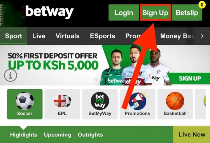 Betway, Best betting site dashboard