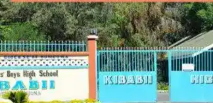 Kibabii high school has a cool environment for learning.