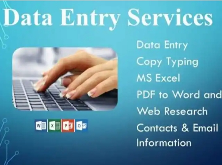 10 best online jobs. Examples of data entry jobs in image