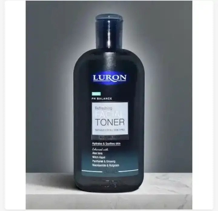 Image of luron refreshing face toner.