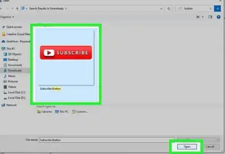 How to add subscriber button on YouTube.