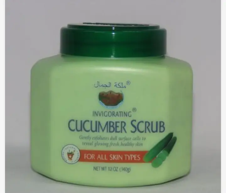 7 best scrubs in Kenya. Image showing cucumber scrub