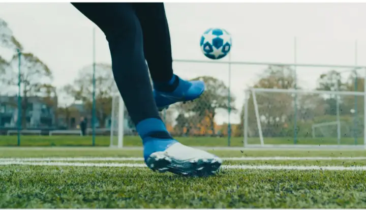 Ensure your non kicking foot is near the ball.