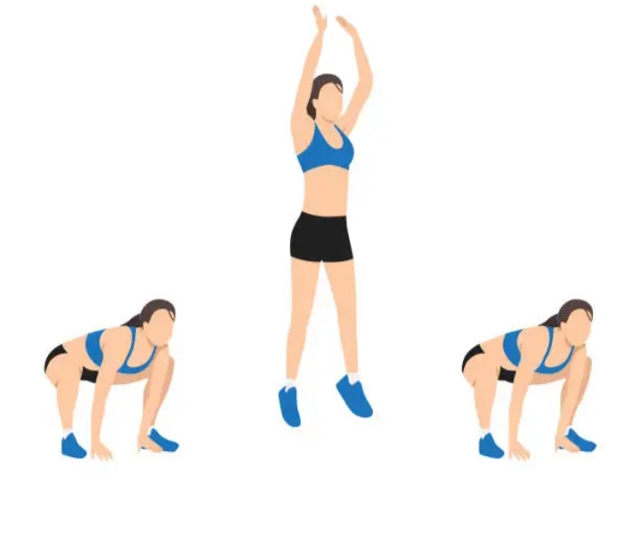 Image showing jumps exercise
