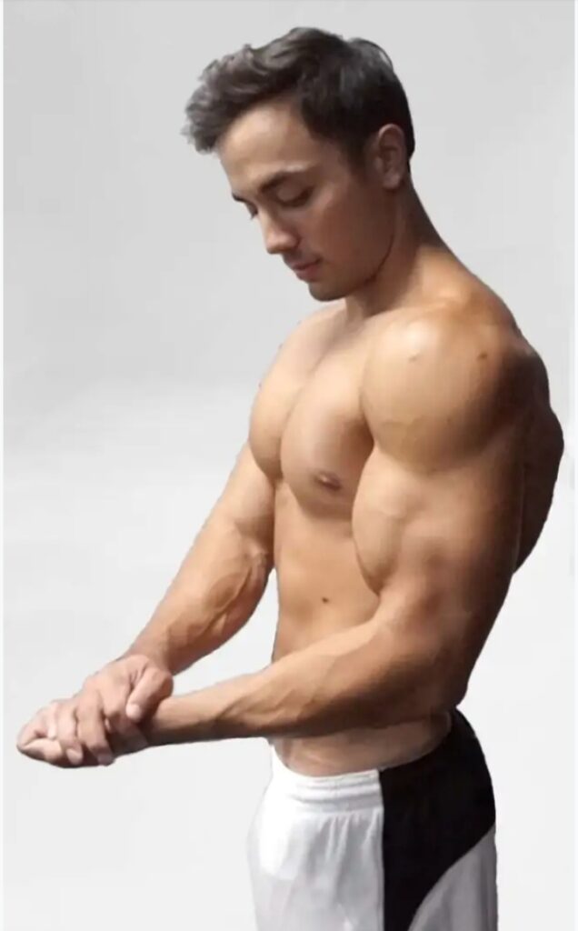 Image showing biceps curl exercise
